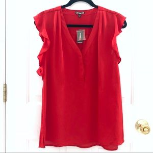 NWT Express Red Blouse